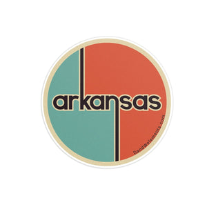 Retro Vintage Arkansas Sticker