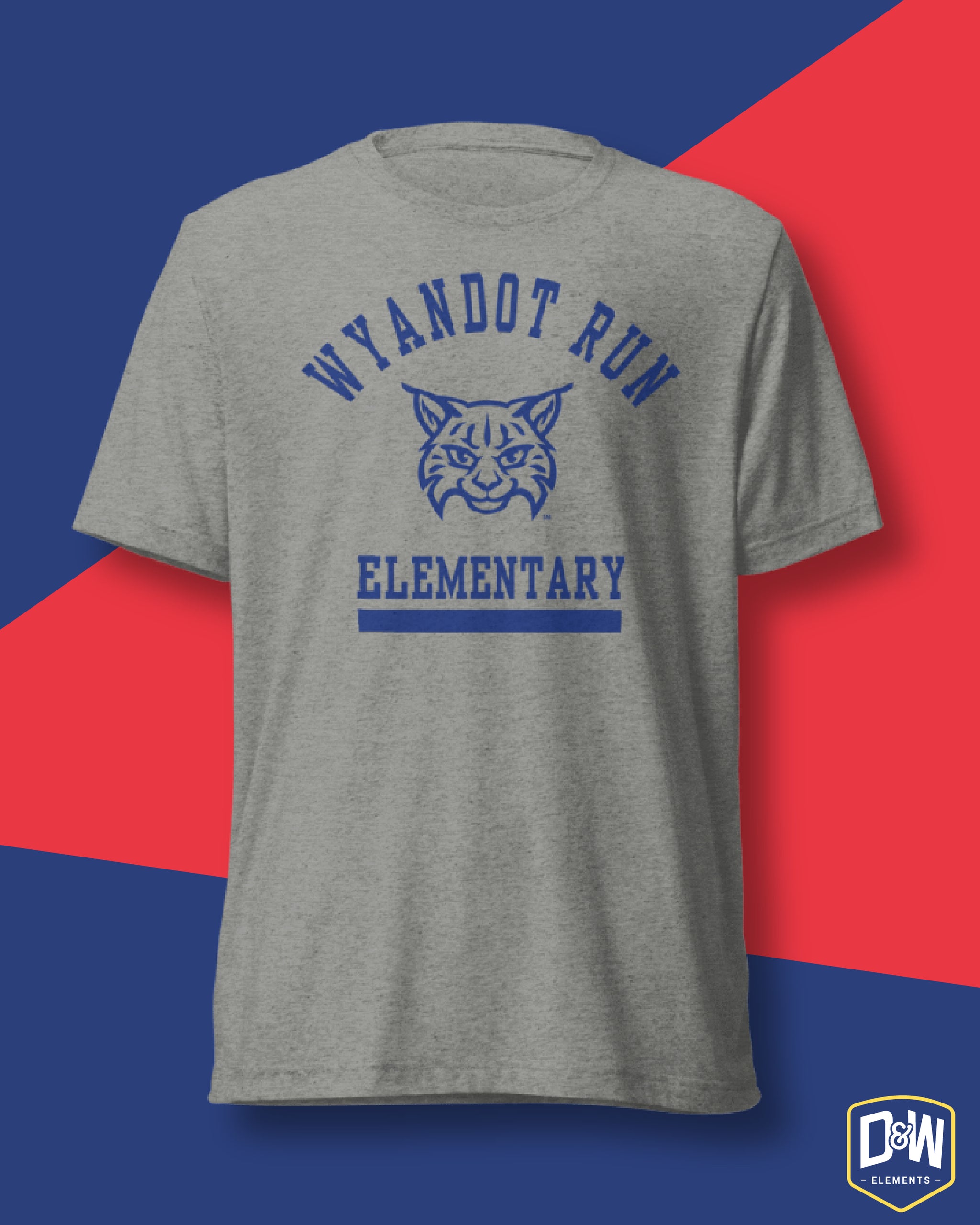 PRESALE ::: Wyandot Run Wildcats Classic Gym Tshirt