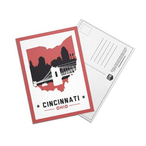 Cincinnati, Ohio Skyline Post Cards