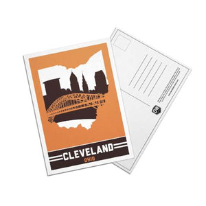 Cleveland, Ohio Skyline Post Cards