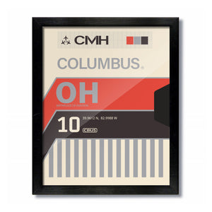 Columbus CMH VHS Vintage Columbus Ohio Print