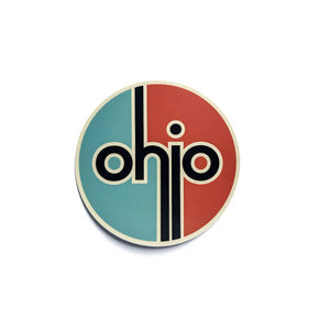 Retro Ohio Vintage Stickers