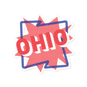 Ohio Bang! Comic Book Vintage Stickers