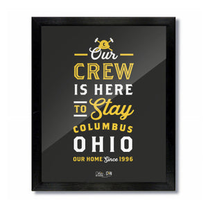 Here to Stay in Columbus, Ohio Print: Soccer