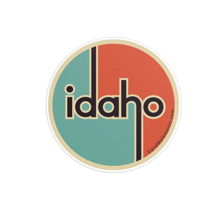 Retro Vintage Idaho Sticker