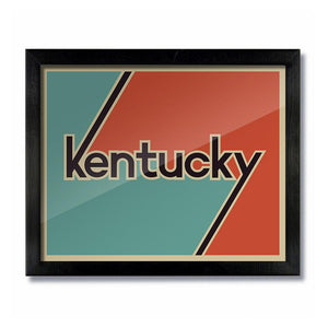 Retro Vintage Kentucky Print