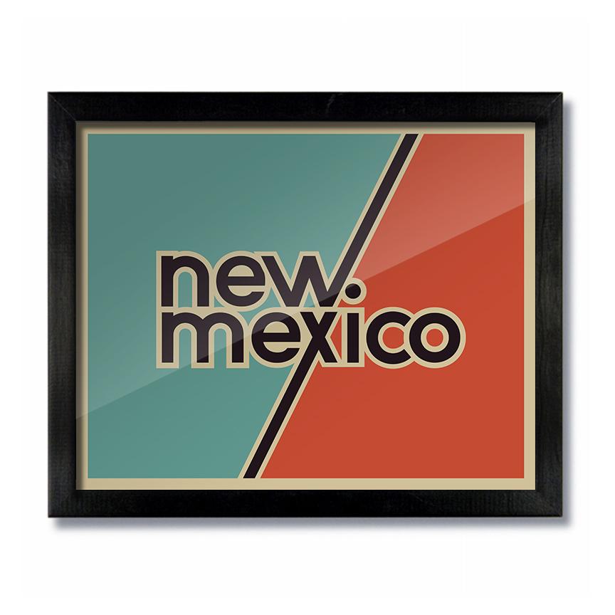 Retro Vintage New Mexico Sticker - D&W Elements