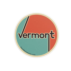 Retro Vintage Vermont Sticker